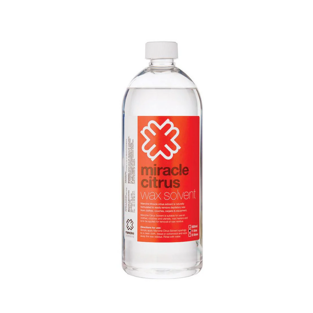 MANCINE PROFESSIONAL MIRACLE CITRUS WAX SOLVENT 1L