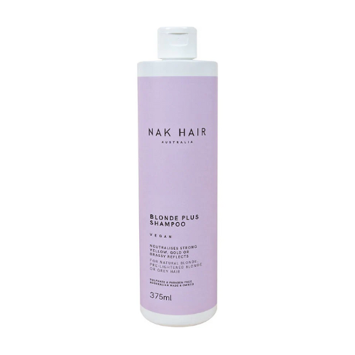 NAK HAIR Blonde Plus Shampoo  |  Various Sizes *CLEARANCE