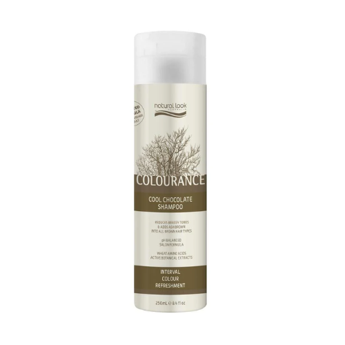 NATURAL LOOK Colourance Shampoo | 250ml, Cool Chocolate