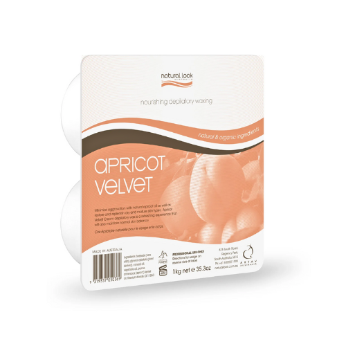 NATURAL LOOK APRICOT VELVET SOLID WAX 1KG