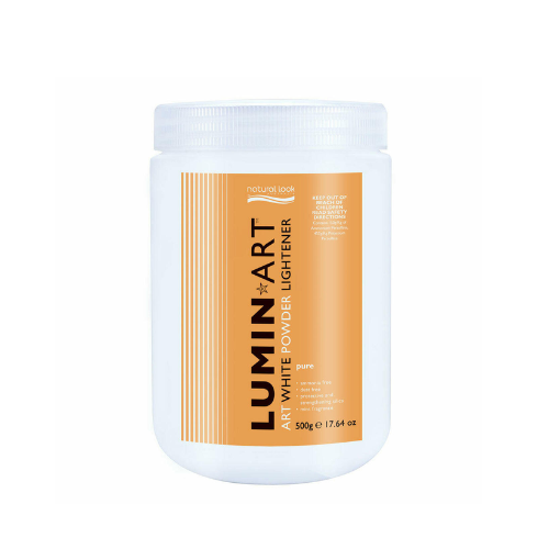 LUMINART ART WHITE POWDER LIGHTENER PURE BLONDE 500G
