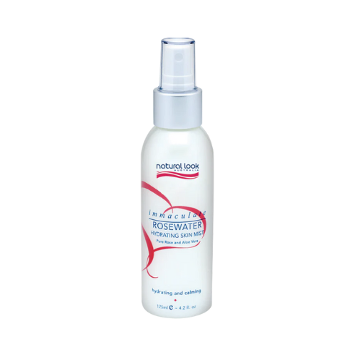 NATURAL LOOK IMMACULATE ROSEWATER HYDRATING SKIN MIST 125ML