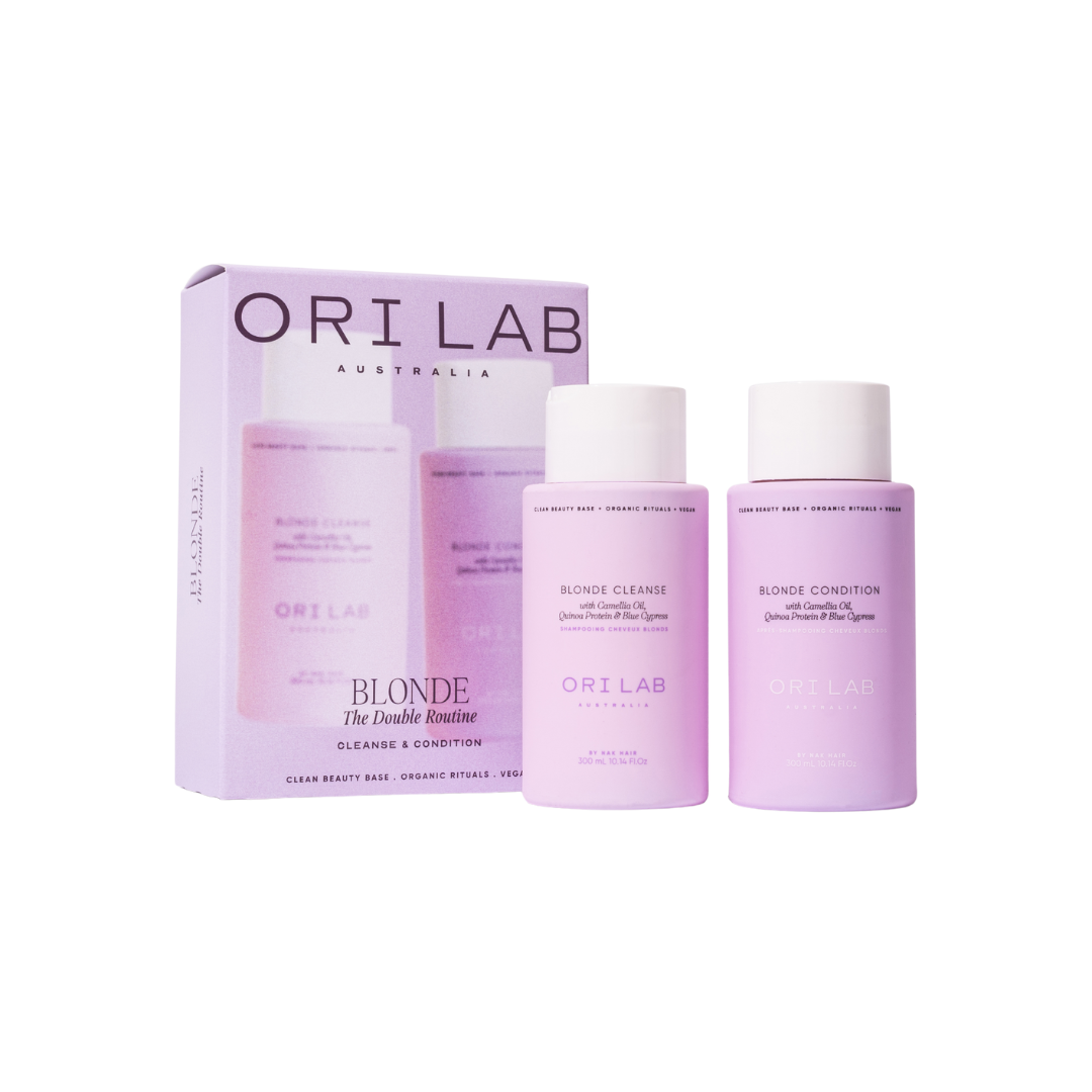 ORI LAB BLONDE CLEANSE & CONDITION DUO
