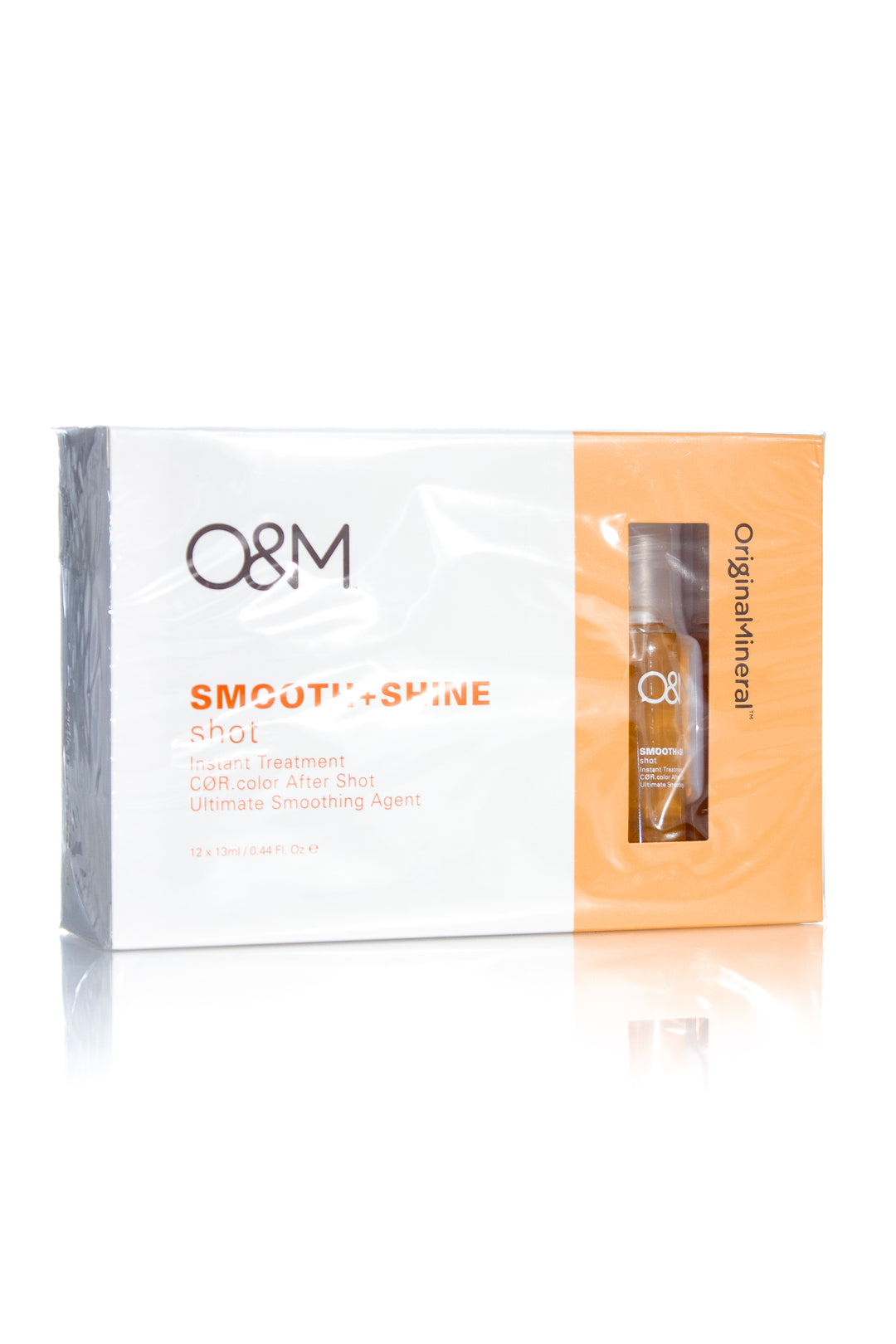 O&M SMOOTH + SHINE SHOT INSTANT TREATMENT 12X13ML