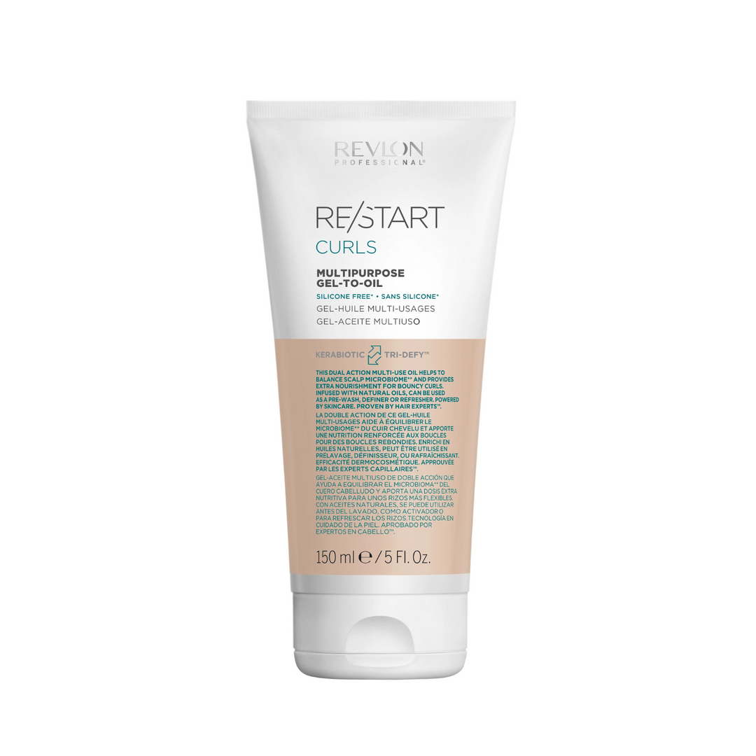 REVLON RESTART CURLS MULTIPURPOSE GEL-TO-OIL 150ML