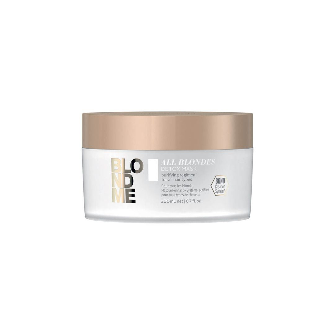 SCHWARZKOPF BLONDME ALL BLONDES DETOX MASK 200ML