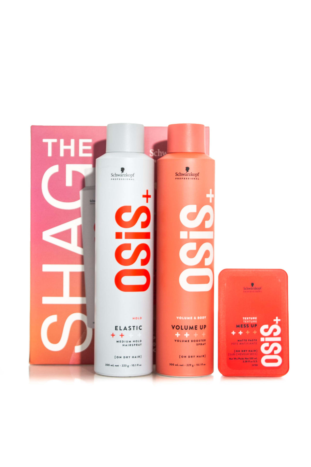 SCHWARZKOPF OSIS+ THE SHAG TRIO PACK