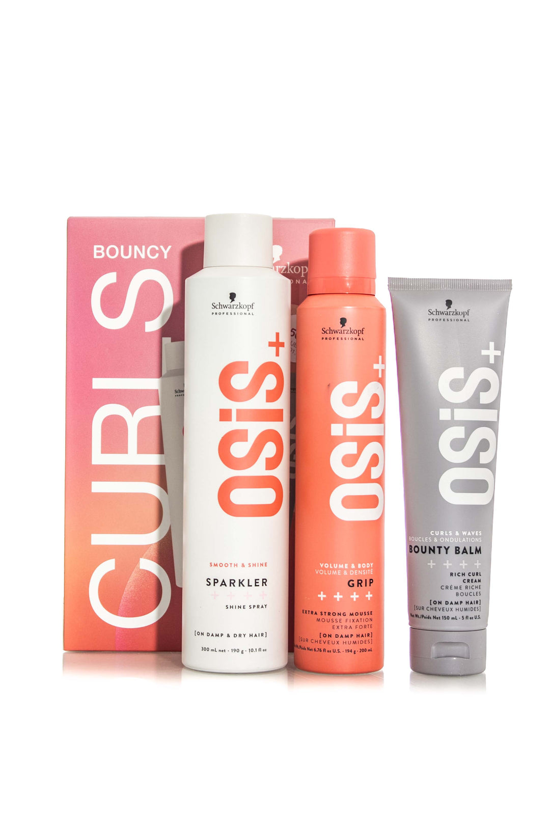 SCHWARZKOPF OSIS+ BOUNCY CURLS TRIO PACK