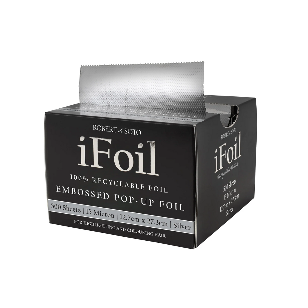 ROBERT DE SOTO EMBOSSED SILVER FOIL 500 SHEETS