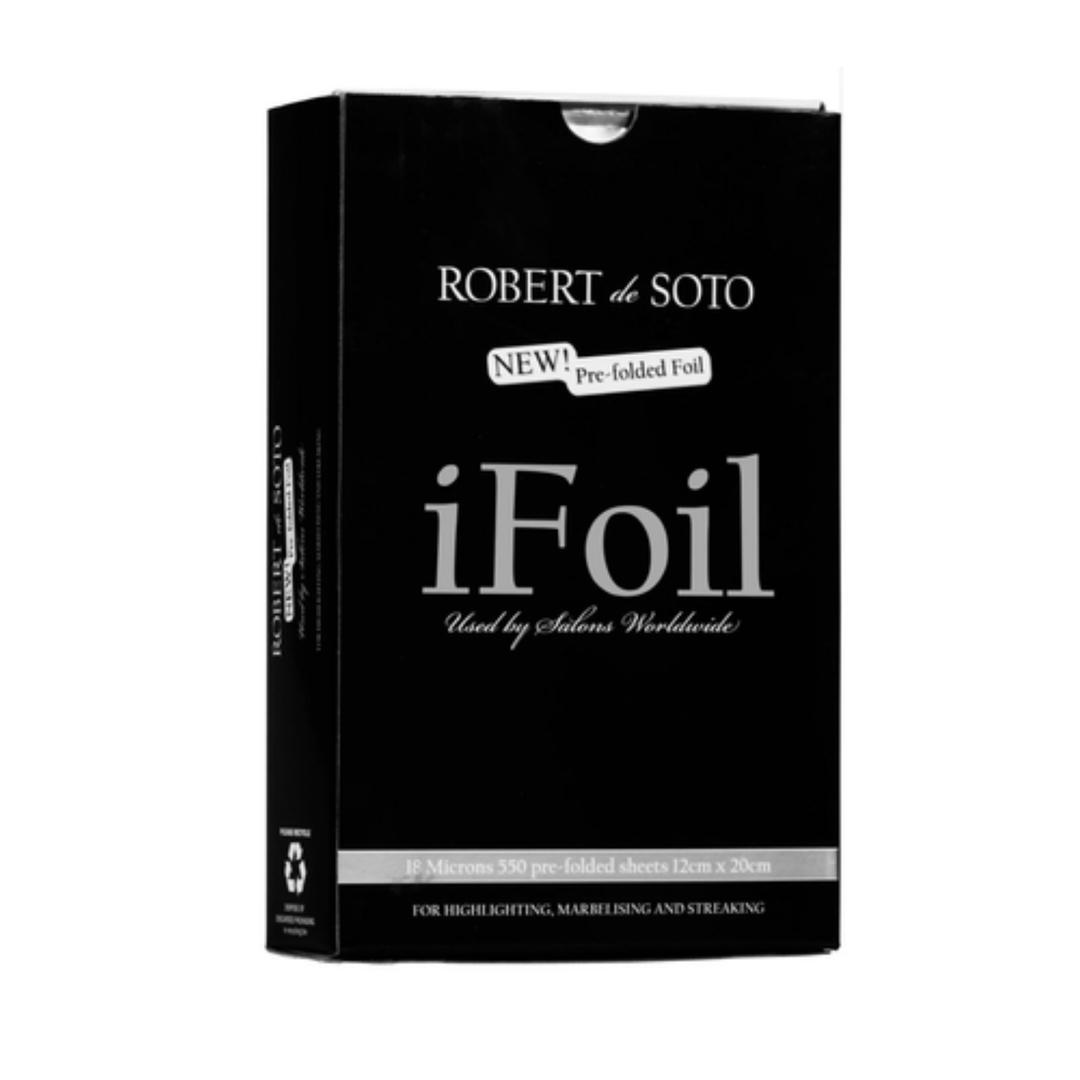 ROBERT DE SOTO EMBOSSED SILVER FOIL 500 SHEETS