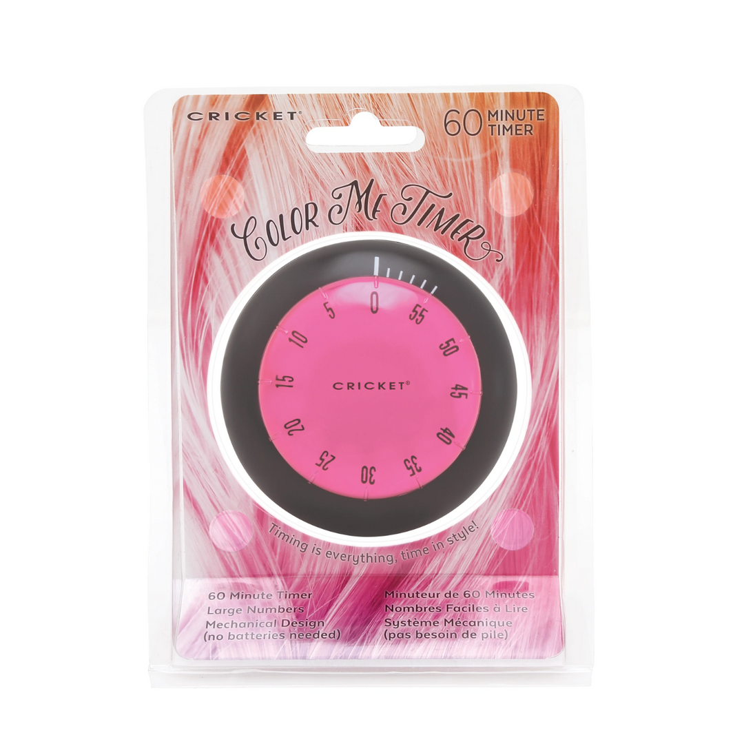 CRICKET COLOUR ME TIMER - PINK