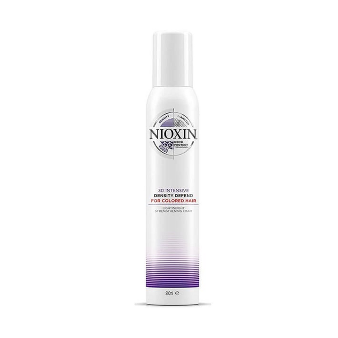 NIOXIN 3D INTENSIVE STRENGTHENING FOAM COLOURED HAIR 200ML