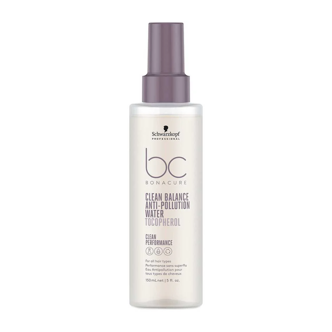 SCHWARZKOPF BONACURE CLEAN PERFORMANCE CLEAN BALANCE DEEP ANTI-POLLUTION WATER 150ML