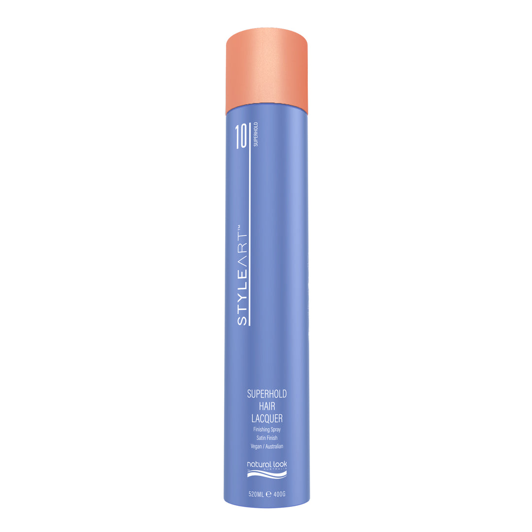 NATURAL LOOK STYLEART SUPERHOLD HAIR LACQUER FINISHING SPRAY 400G