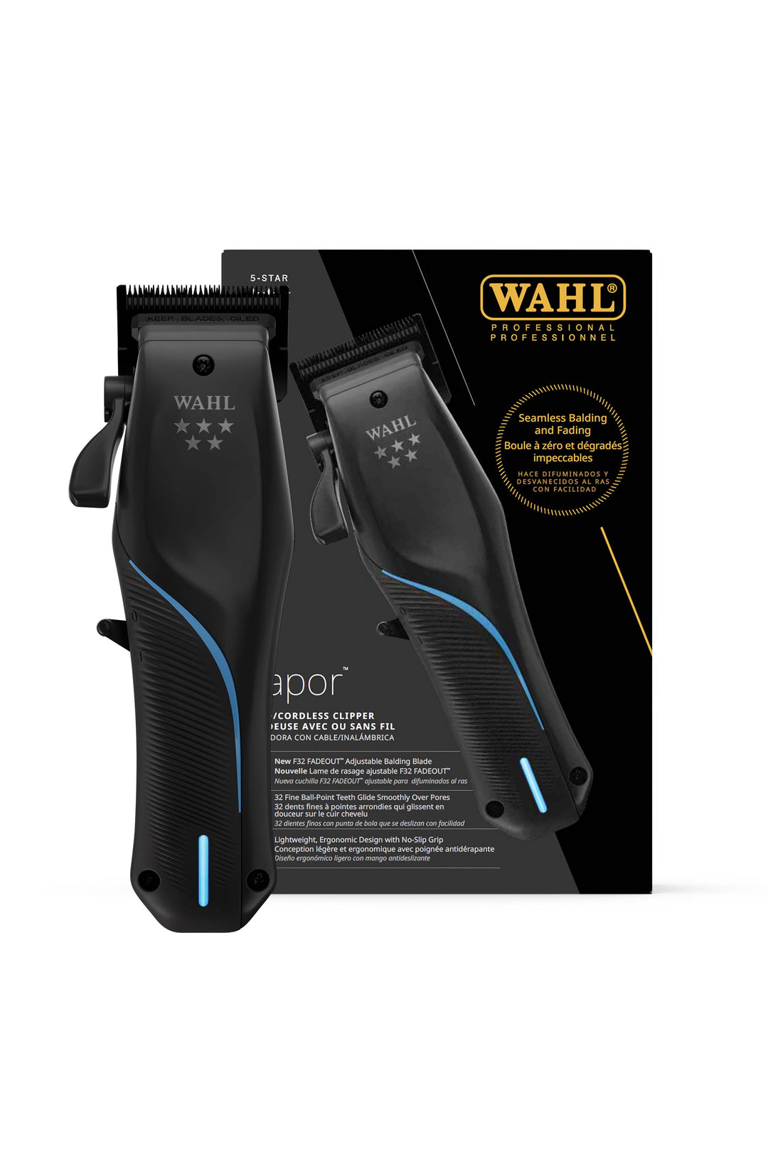 WAHL VAPOR CORDLESS CLIPPER