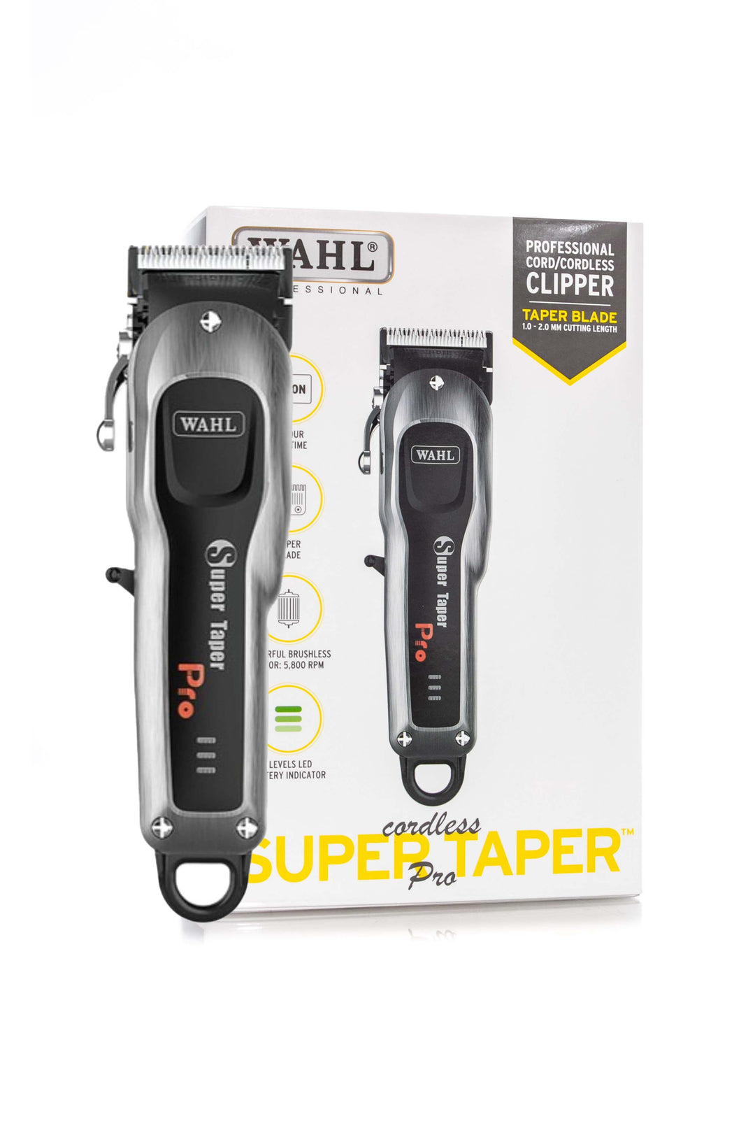 WAHL SUPER TAPER CORDLESS PRO CLIPPER
