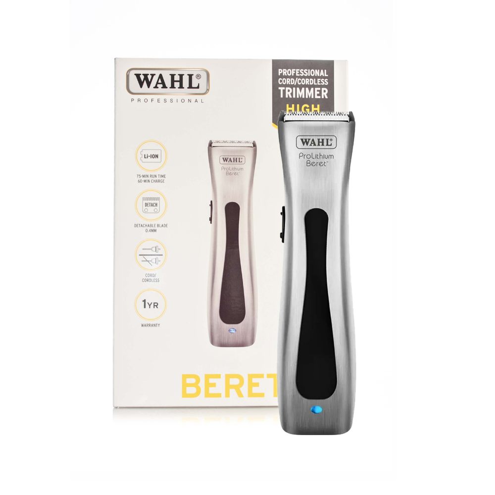 WAHL PRO LITHIUM BERET TRIMMER – Salon Hair Care WAHL PRO LITHIUM BERET TRIMMER – Salon Hair Care