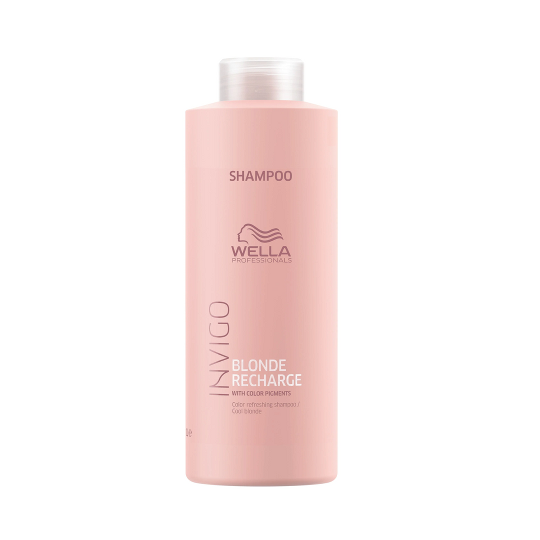 WELLA INVIGO BLONDE RECHARGE SHAMPOO 1L
