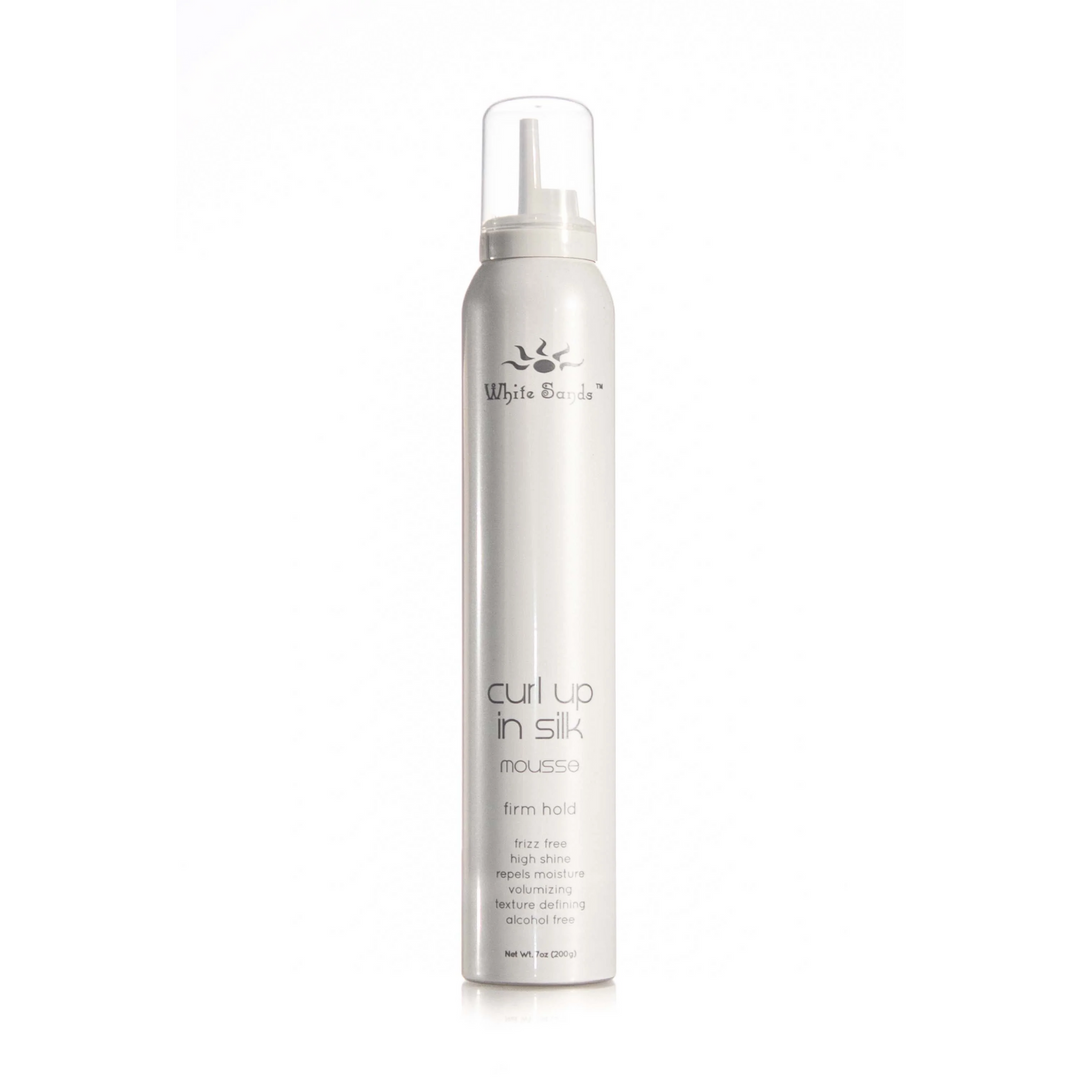 WHITE SANDS CURL UP IN SILK MOUSSE FIRM HOLD 200G
