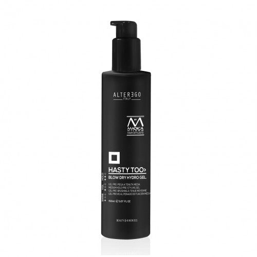ALTER EGO ITALY HASTY TOO BLOW DRY HYDRO GEL MEDIUM HOLD PRE-STYLING GEL 150ML