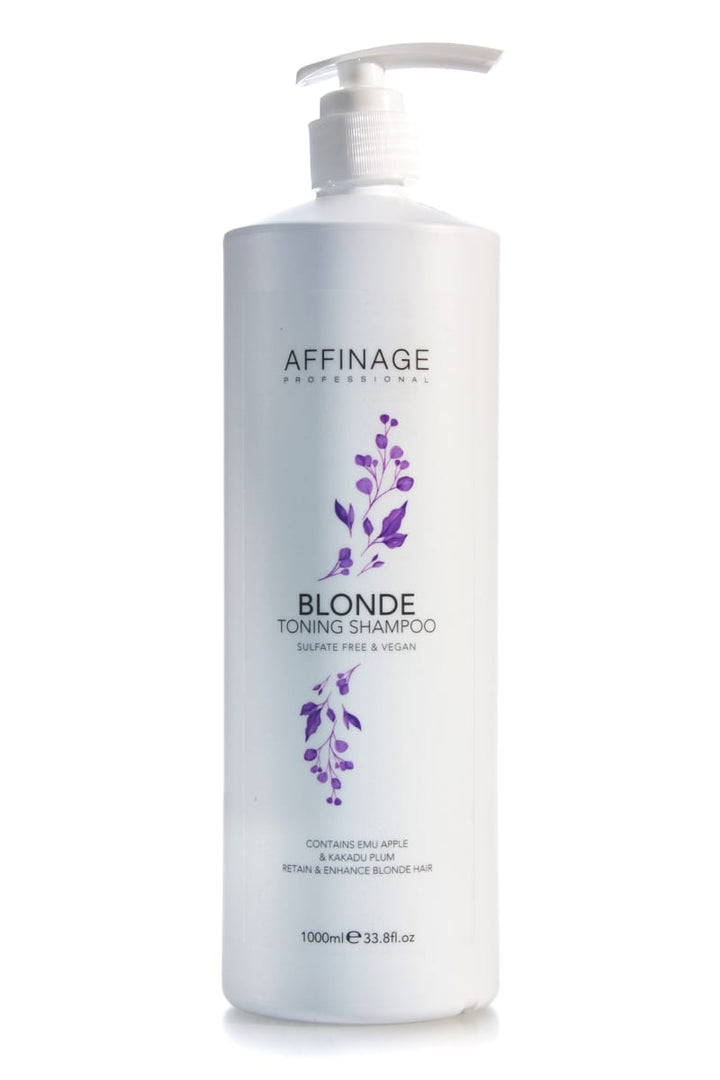 AFFINAGE Professional Blonde Toning Shampoo  |  Various Sizes