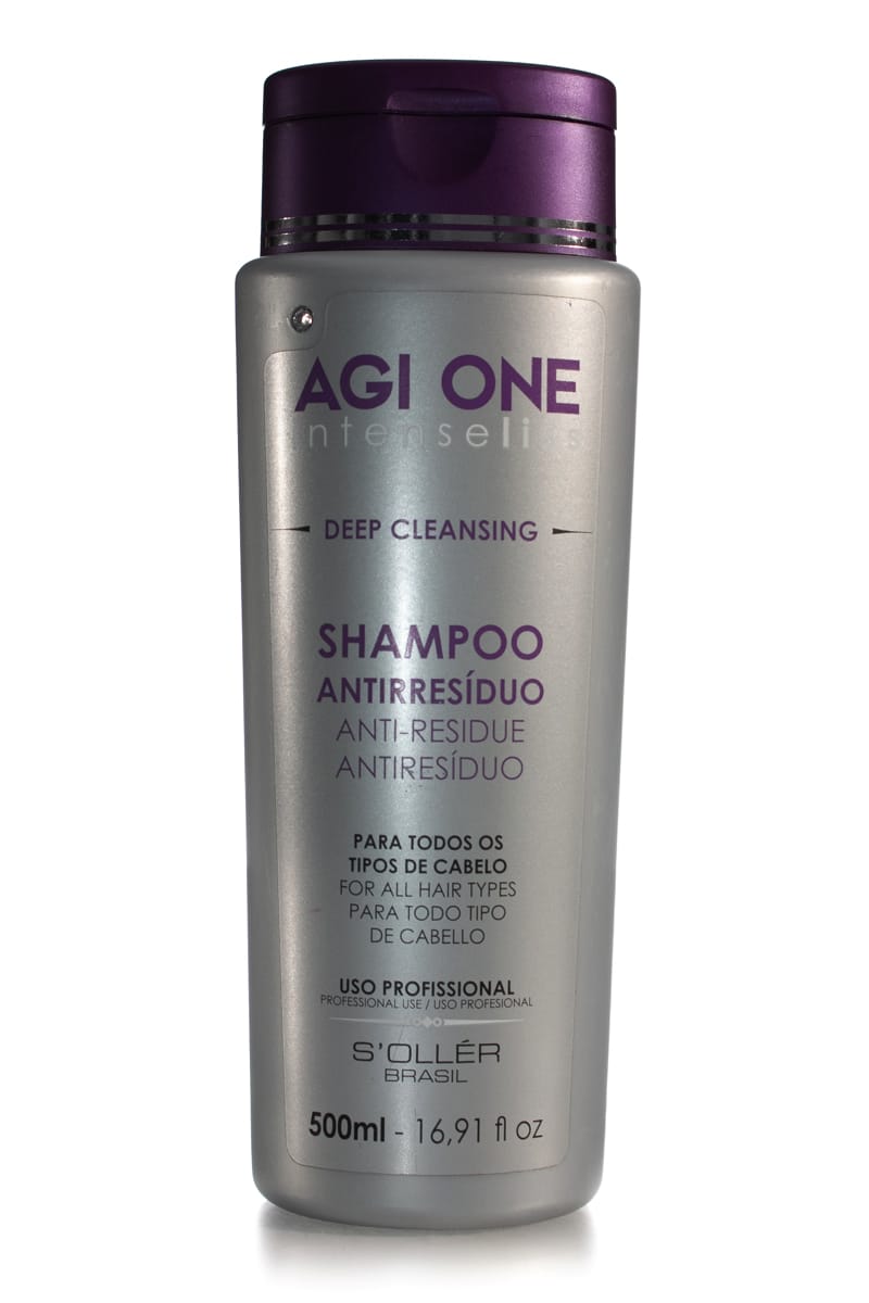 AGI ONE INTENSELISS DEEP CLEANSING SHAMPOO ANTI-RESIDUE 500ML