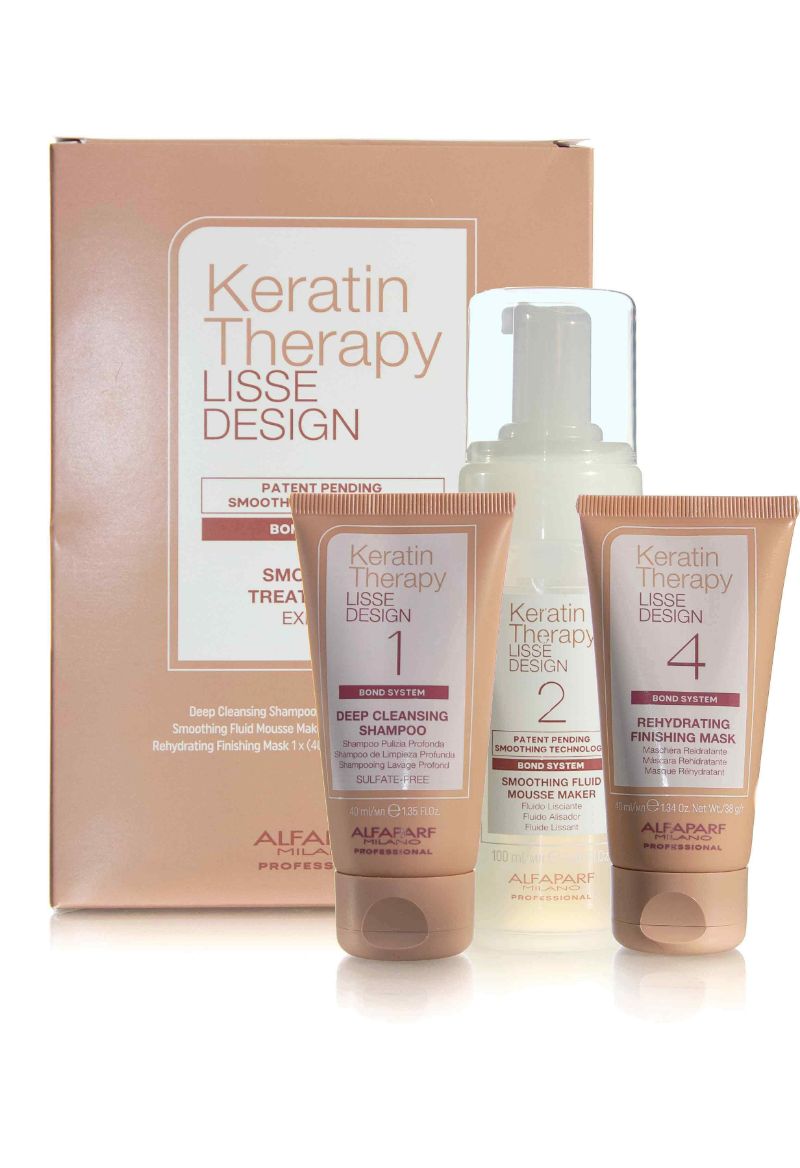ALFAPARF MILANO Keratin Lisse Design Express Smoothing Treatment Kit