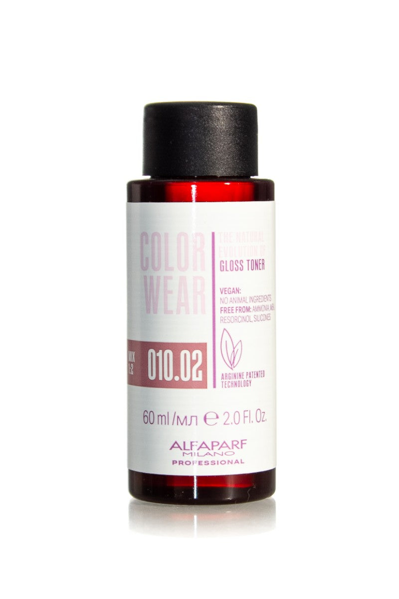 ALFAPARF MILANO COLOR WEAR GLOSS TONER 60ML 010.02