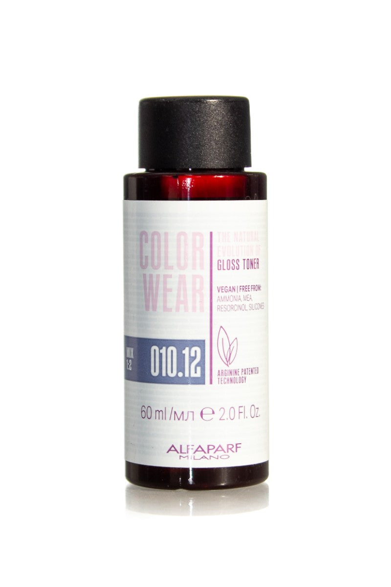 ALFAPARF MILANO COLOR WEAR GLOSS TONER 60ML 010.12