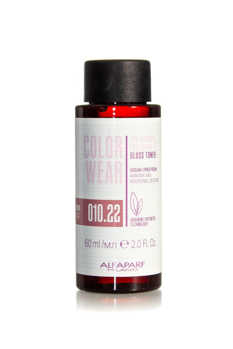 ALFAPARF MILANO COLOR WEAR GLOSS TONER 60ML 010.22