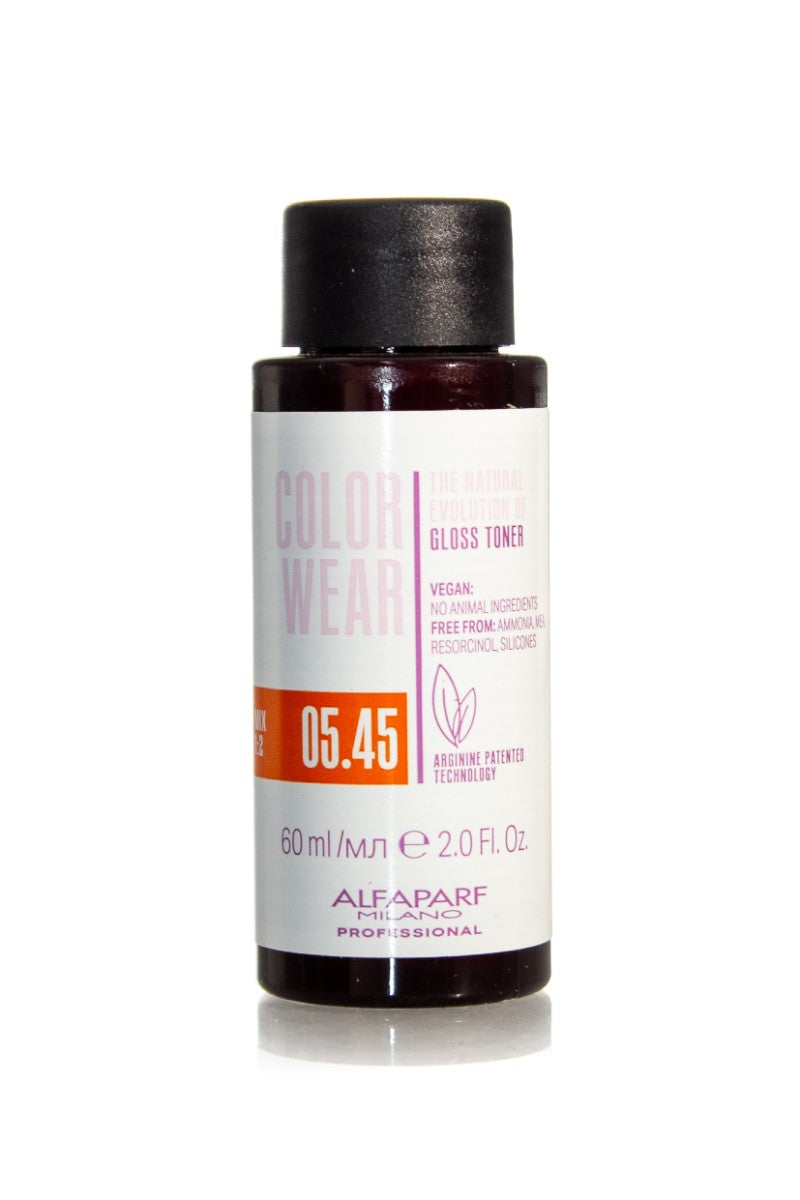 ALFAPARF MILANO COLOR WEAR GLOSS TONER 60ML 05.45