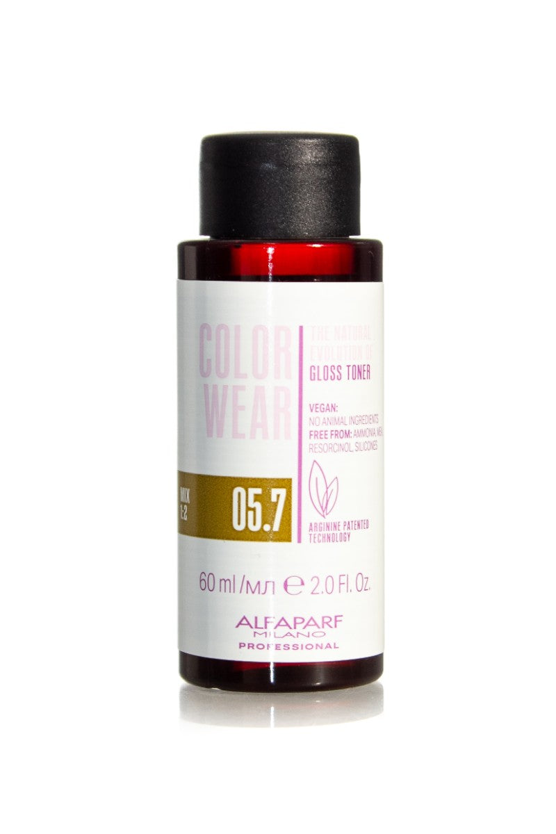 ALFAPARF MILANO COLOR WEAR GLOSS TONER 60ML 05.7