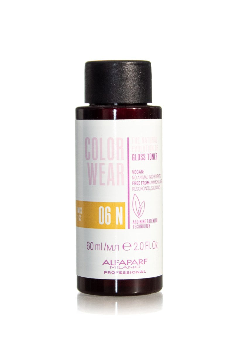 ALFAPARF MILANO COLOR WEAR GLOSS TONER 60ML 06N