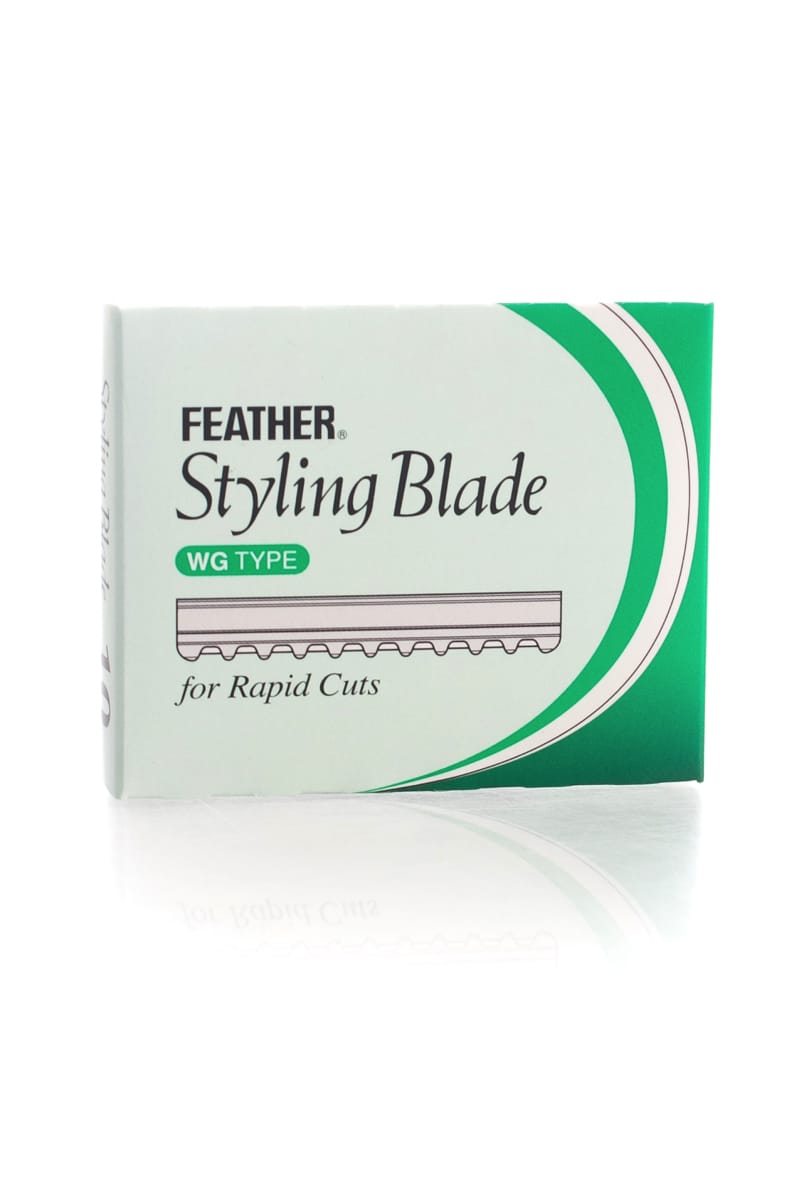FEATHER STYLING BLADE WG TYPE FOR RAPID CUTS - 10 PACK