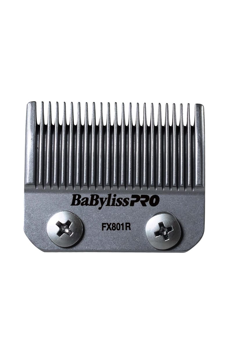 BABYLISS PRO FX801R REPLACEMENT CLIPPER BLADE - HIGH-CARBON STAINLESS STEEL