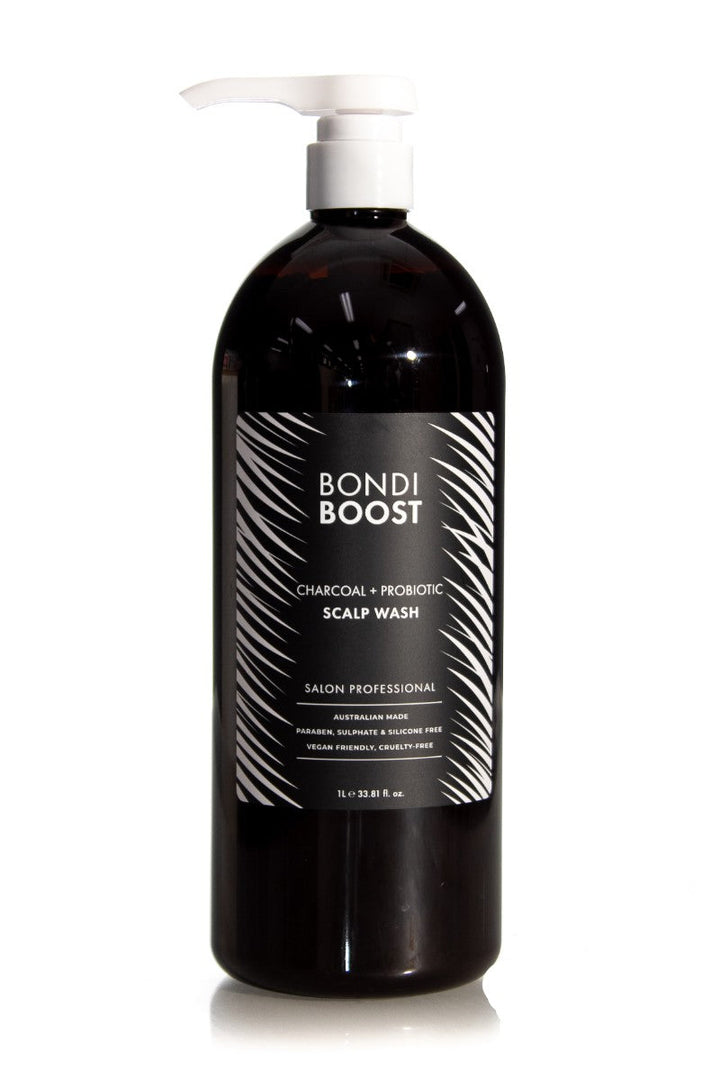 BONDI BOOST Charcoal + Probiotic Scalp Wash