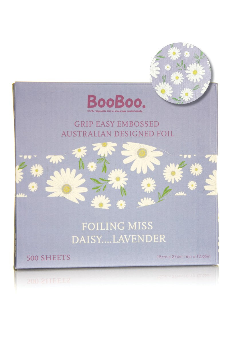 BOOBOO FOILING MISS DAISY POP UP 15X27CM 500 SHEET LAVENDER