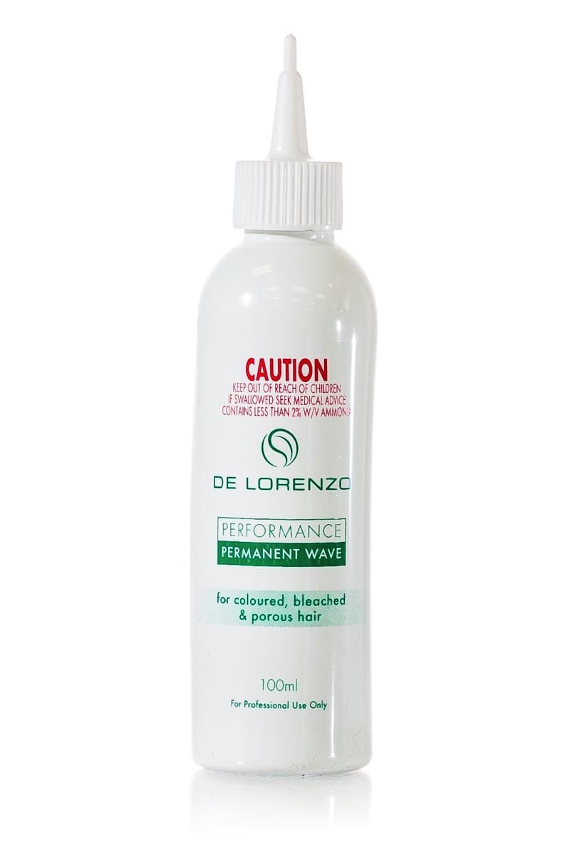 DE LORENZO PERFORMANCE PERMANENT WAVE FOR COLOURED, BLEACHED & POROUS HAIR 100ML