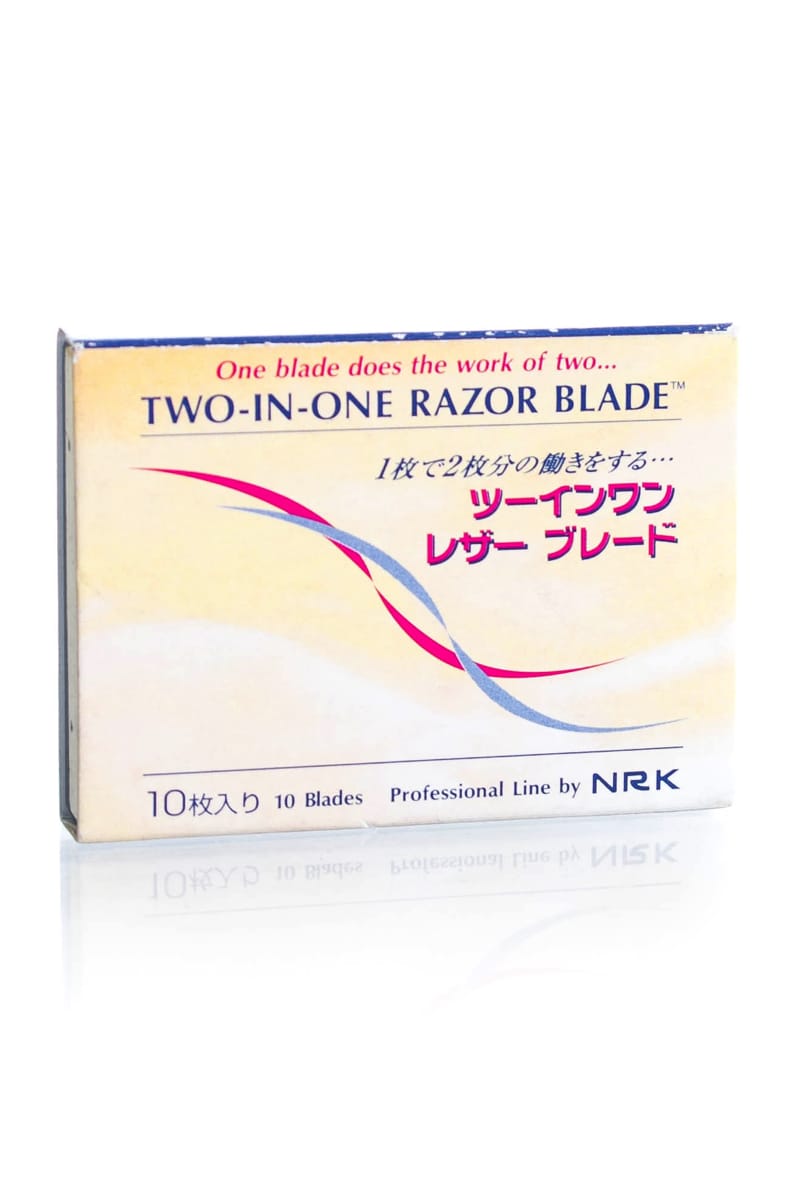 NIKKY TWO-IN-ONE RAZOR BLADES 10 PACK