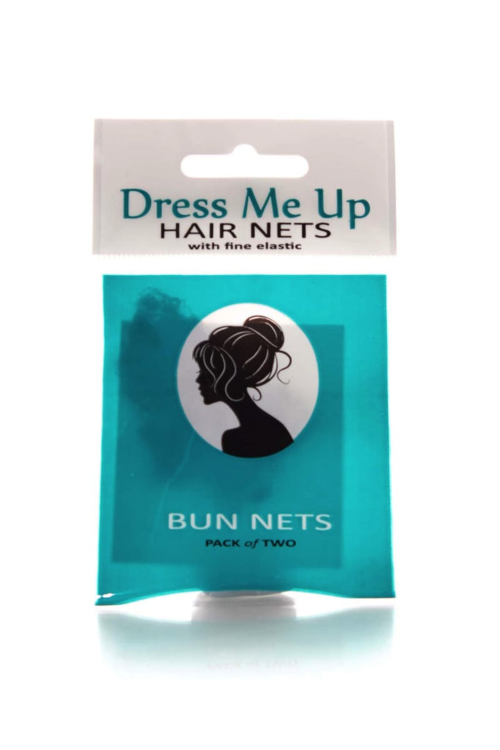 DRESS ME UP Bun Hair Nets 2 Pack  |  Various Colours