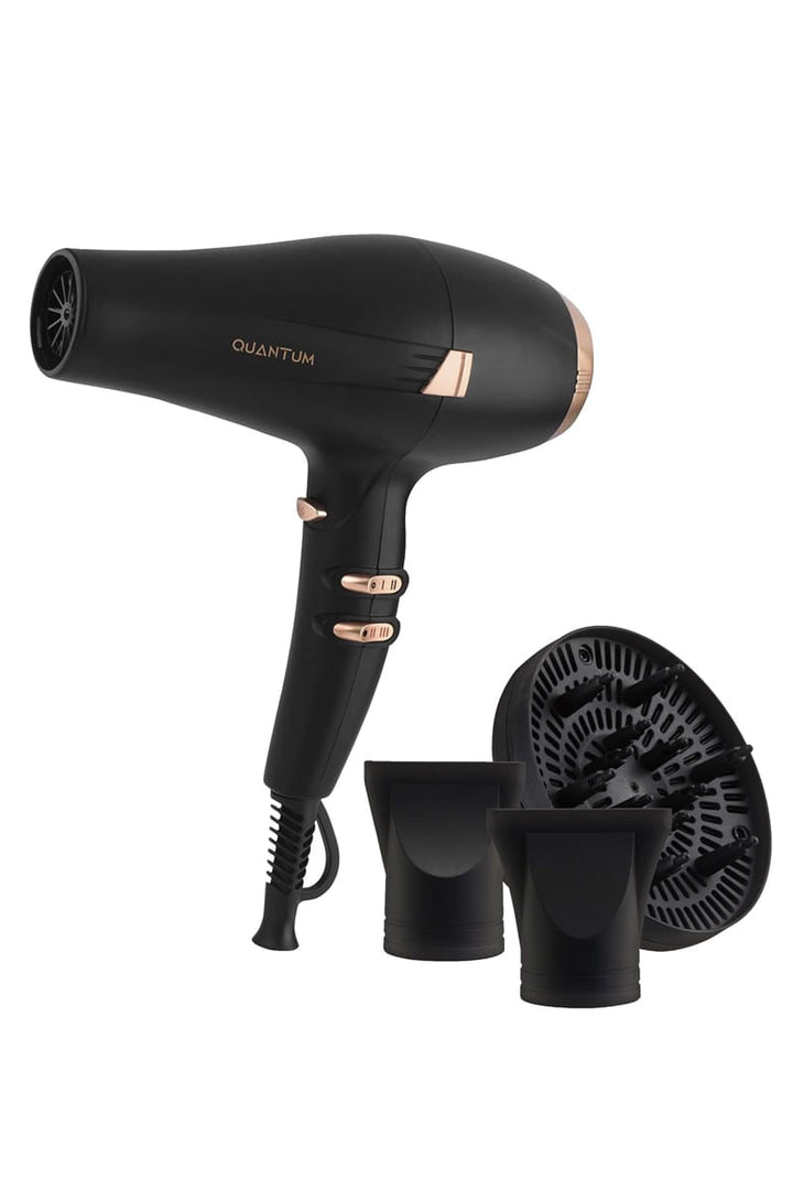 SILVER BULLET Quantum Hairdryer With Diffuser  |  Various Colours