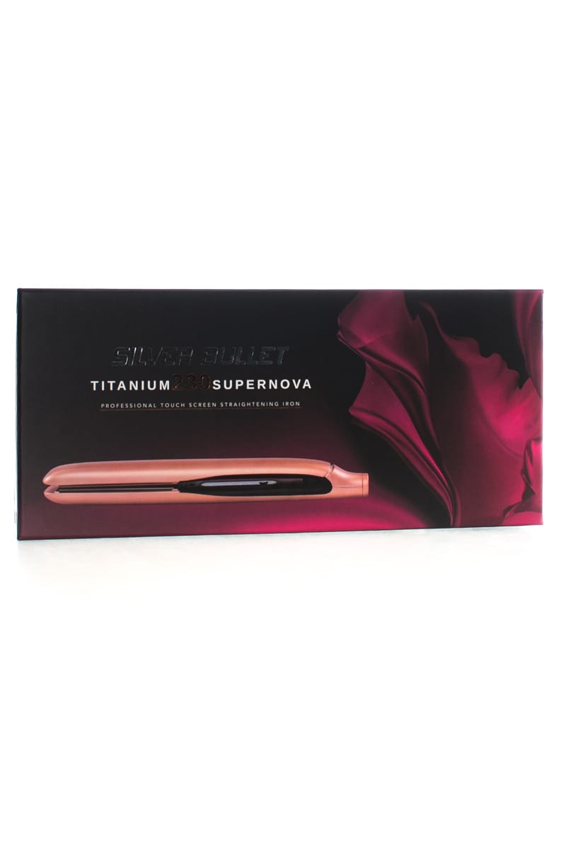 SILVER BULLET TITANIUM 230 SUPERNOVA ROSE GOLD STRAIGHTENER