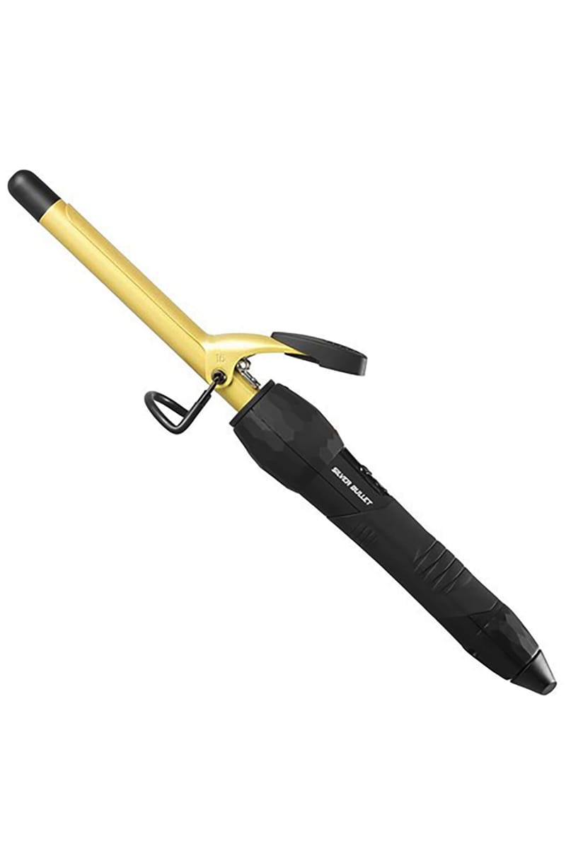 SILVER BULLET Fastlane Gold Ceramic Curling Iron Tong 16mm