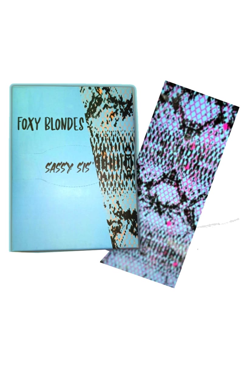 FOXY BLONDES SASSY SIS FOIL - 40CM 250 SHEETS  *CLEARANCE*