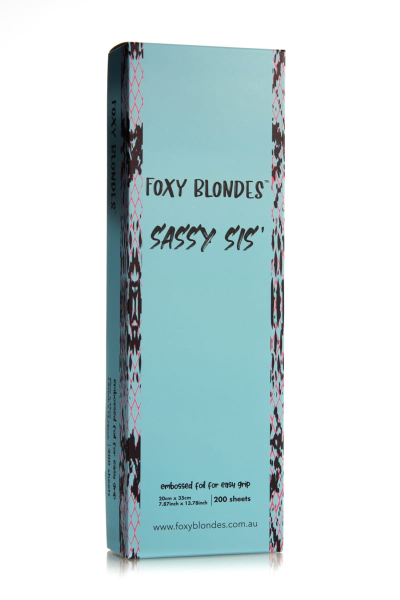 FOXY BLONDES FOL SASSY SIS X WIDE 200 SHEETS *CLEARANCE*