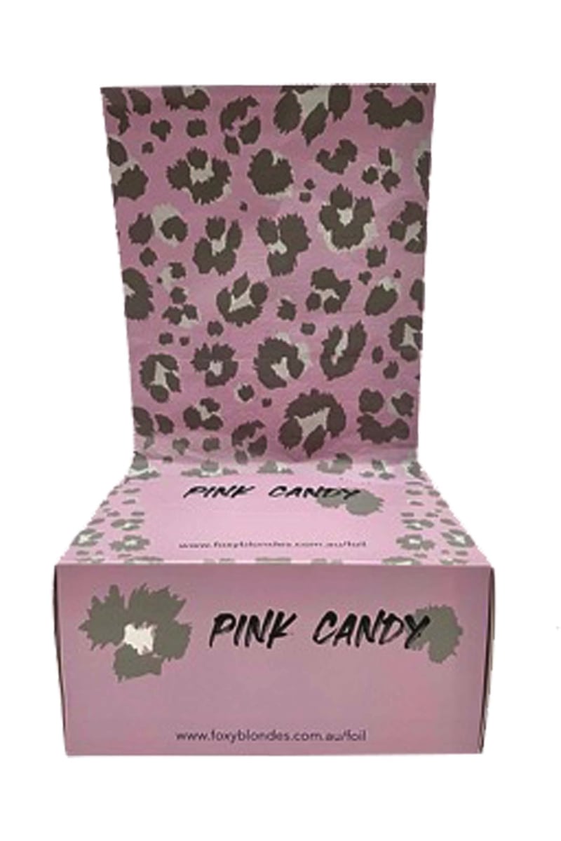 FOXY BLONDES FOIL PINK CANDY 27CM 500 SHEETS - POP UP