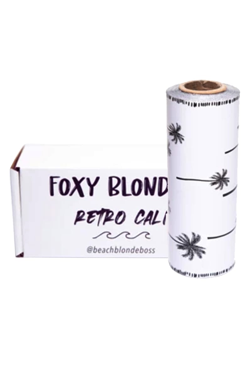 FOXY BLONDES RETRO CALI FOIL - 100M ROLL *CLEARANCE*
