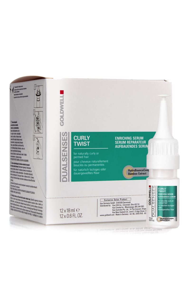 GOLDWELL DUALSENSES CURLY TWIST ENRICHING SERUM 12 x 18ML