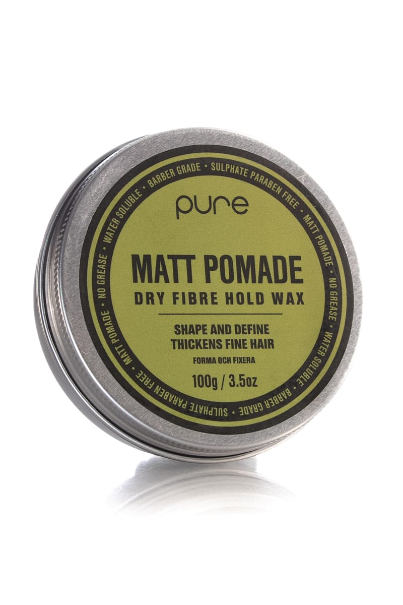 PURE MATT POMADE DRY FIBRE HOLD WAX 85G (SD)