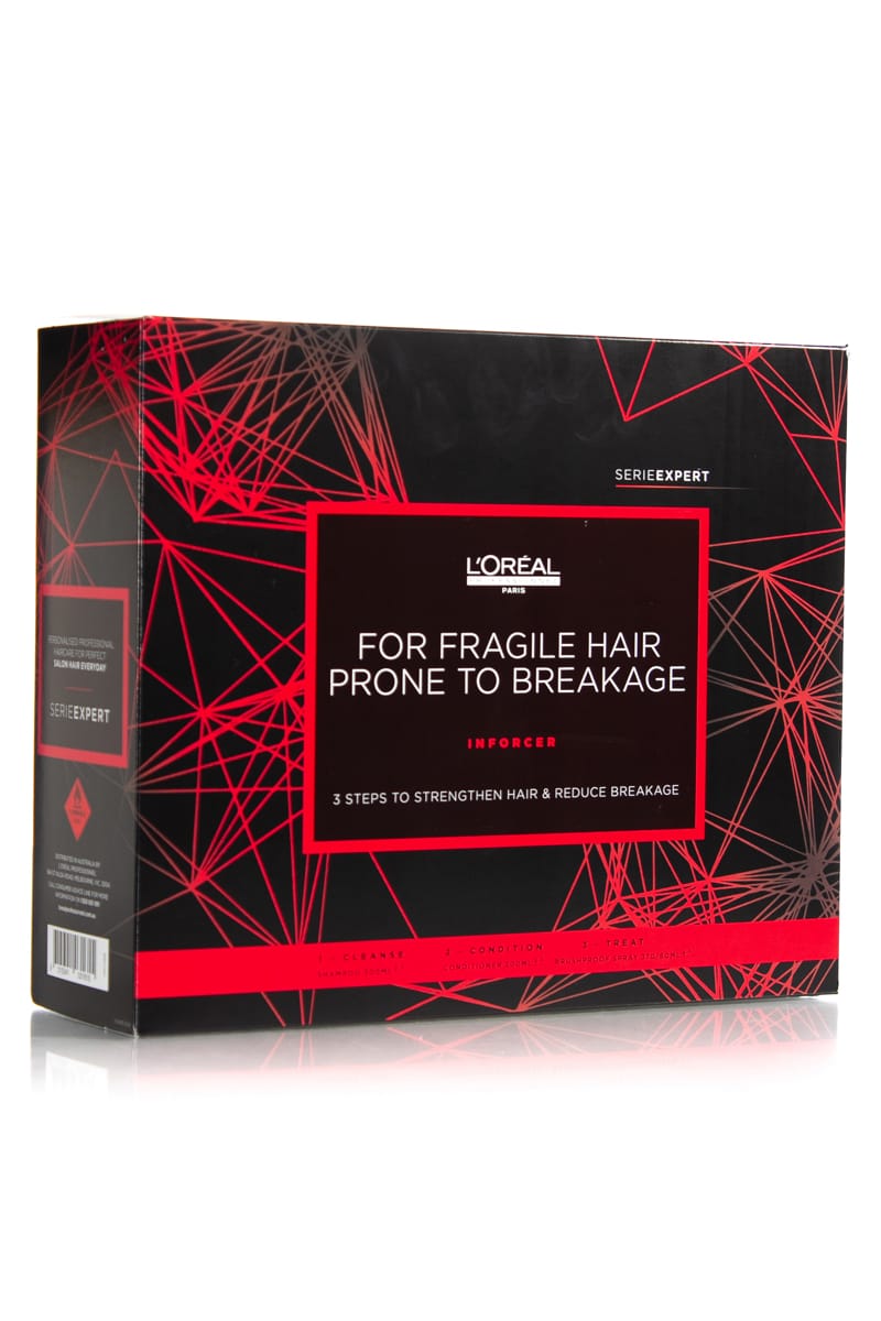L'OREAL PROFESSIONNEL SERIE EXPERT INFORCER TRIO FOR FRAGILE HAIR PRONE TO BREAKAGE